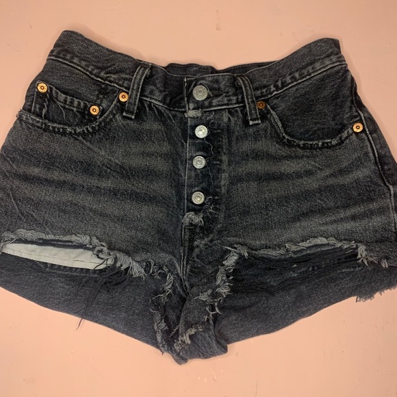 Levi's Pants - Button fly Levi’s Shorts 501